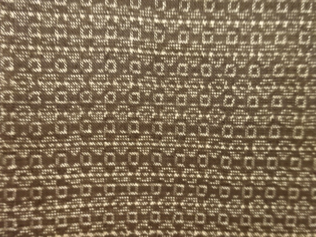 JAPANESE KIMONO / ANTIQUE MENS KIMONO / SILK / DORO OSHIMA TSUMUGI